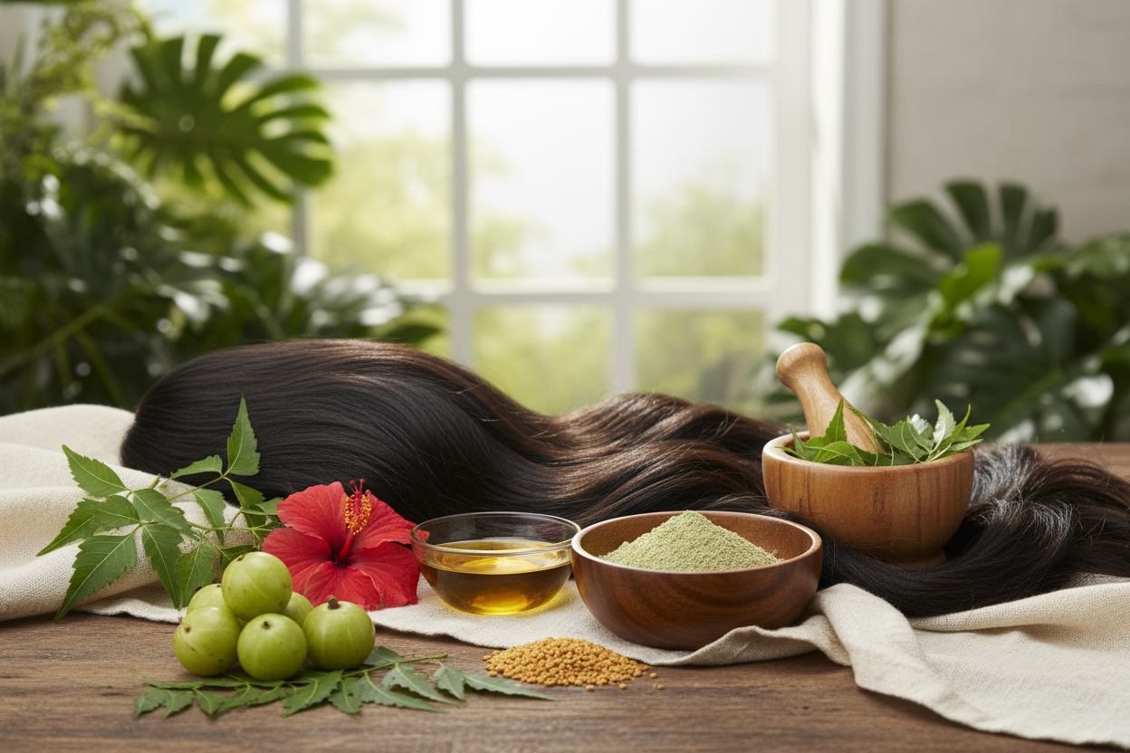 Herbal Hair Therapy