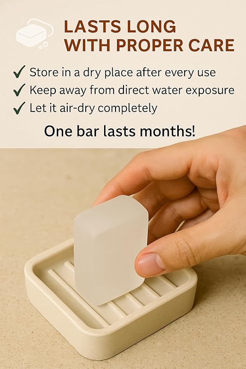 All Love Handcrafted Premium Alum Stone Bar (Fitkari) - 100gm 100% Natural | Fitkari Stone for Skin Tightening & Water Purification | Crystal White Alum Bar for Underarms & Shaving| Pure, Long-Lasting Aftershave & Deodorant Block
